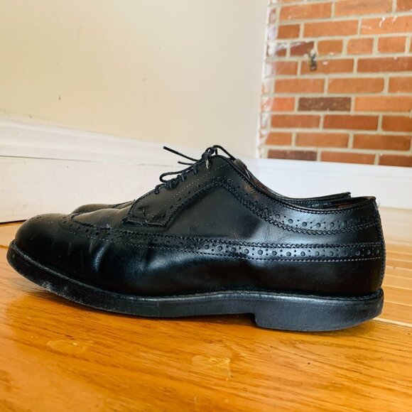Vintage Allen Edmonds Oxford Dress Shoes Size 9 - Picture 10 of 15